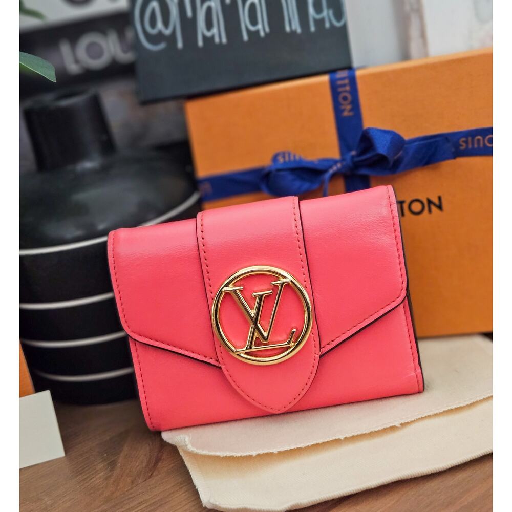 Louis Vuitton Point 9 Pink Bicolor Wallet
